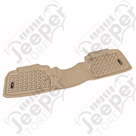 All Terrain Floor Liner, Rear, Tan; 07-13 Silverado/Sierra 1500
