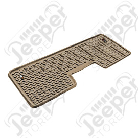 All Terrain Floor Liner, Rear, Tan; 09-14 Ford F-150 SuperCrew