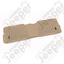 All Terrain Floor Liner, Rear, Tan; 12-18 Toyota Tundra