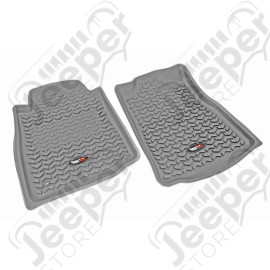 All Terrain Floor Liner, Front Pair, Gray; 08-11 Sequoia/Tundra