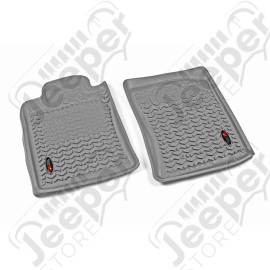 All Terrain Floor Liner, Front Pair, Gray; 10-13 Toyota 4Runner