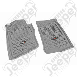 All Terrain Floor Liner, Front Pair, Gray; 05-15 Pathfinder/Xterra