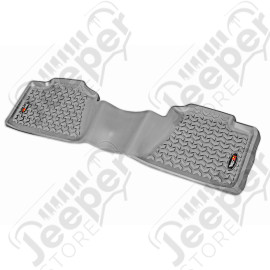 All Terrain Floor Liner, Rear, Gray; 99-14 GMC Full-size Pickup/SUV
