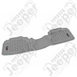 All Terrain Floor Liner, Rear, Gray; 07-13 Silverado/Sierra 1500