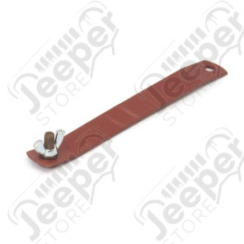 Battery Tray Hold Down Strap; 41-45 Willys MB/Ford GPW