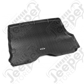 All Terrain Cargo Liner, Black, Jeep Logo; 84-01 Jeep Cherokee XJ
