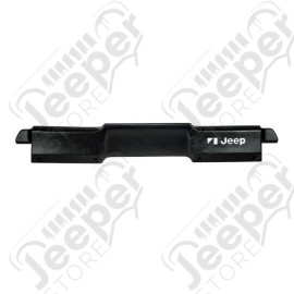 Dash Panel, Embossed Jeep/AMC Logo, Black; 76-86 Jeep CJ
