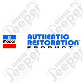 Emblem, Scrambler; 81-86 Jeep CJ8 Scrambler