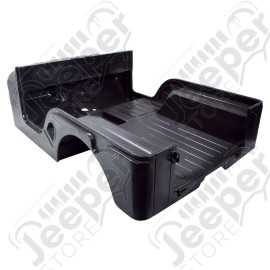 Body Tub, Reproduction, Steel, Jeep Script; 72-75 Jeep CJ5