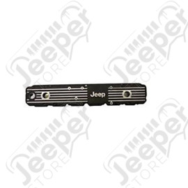 Engine Valve Cover, Jeep Logo; 81-86 Jeep CJ7/CJ8 Scrambler, 4.2L