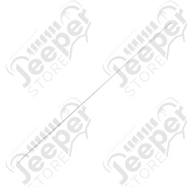 Drip Rail Molding, Right; 87-01 Jeep Cherokee XJ