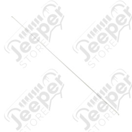 Drip Rail Molding, Left; 87-01 Jeep Cherokee XJ