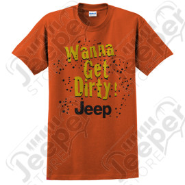Tee-shirt jeep "wanna get dirty" taille M