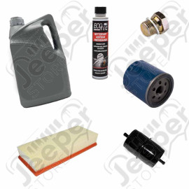 Kit entretien vidange moteur et filtres pour 2.5L essence (mono point) Jeep Wrangler YJ
