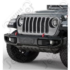 Pare chocs avant type Rubicon US avec porte treuil - Jeep Wrangler JL - H8064 / OFJLFBS014 + OFJLSB314H / OFJLFBS014B / JP-JL100