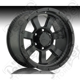 Jante aluminium Pro Comp série 38 Satin Black 9x17 / 5x127 / ET: -6 - PC50387973