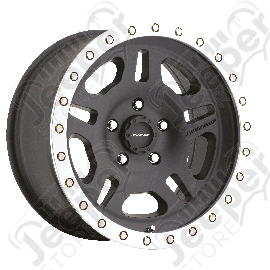 Jante aluminium Pro Comp Série 29 Machined Black 8.5x17 / 5x127 / ET: +6 - Jante alu 4x4 de 17 pouces