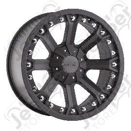 Jante aluminium Pro Comp série 33 Flat Black 9x17 / 5x127 / ET: -6 - PC70337905 / T/PXA70337905