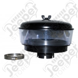 Préfiltre cyclonique universel pour snorkel (diamètre entrée : 75 mm - diamètre gamelle : 25 cm) - H000820 / FTC1001