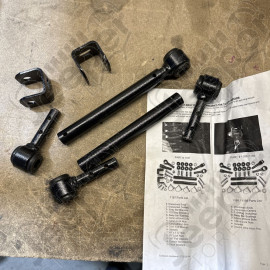 Occasion : Kit biellettes déconnectable rallongées (26.50cm a 32cm) sans boulonnerie pour YJ, TJ, MJ, XJ, ZJ, ZG (1984-2006)