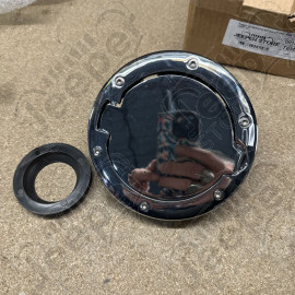 Occasion : Trappe à carburant chrome (défaut chrome) pour Jeep Wrangler JK (2007-2018)