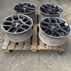 Occasion : Lot 4 jantes aluminium d’origine Jeep - 5x127 - 7.5x18 - ET: 44.45 pour JL, WL, WK2, JT (2011-)