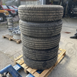 Occasion : Lot 5 pneus Bridgestone Dueler H/T 245/75R17 112T M+S (compatibilité : voir description)