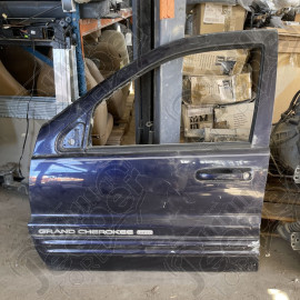 Occasion : Porte avant gauche bleu/violet pour Jeep Grand Cherokee WJ, WG (1999-2004)