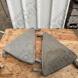Occasion : Kit 2 sacs de rangement latéraux (gris) pour arceaux fuyant pour CJ7, CJ8, YJ (1976-1990)