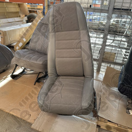 Occasion : Siège avant gauche ou droit en cuir gris pour Jeep Wrangler YJ (1987-1995)