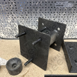 Occasion : Fixation et support de roue pour pare chocs arrière réf : 51-JS-3498 pour Jeep Wrangler JK pour Jeep Wrangler JK (2007-2018)
