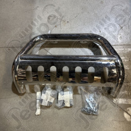 Occasion : Pare buffles acier/inox (légère griffures) pour Jeep Wrangler JK (2007-2018)