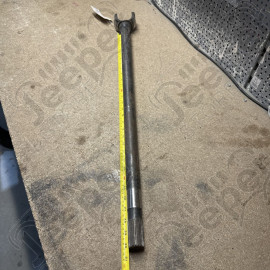Occasion : Demi arbre de roue avant droit nu, 30 cannelures, diamètre croisillons 30mm, Jeep ??? (compatibilité : voir description)