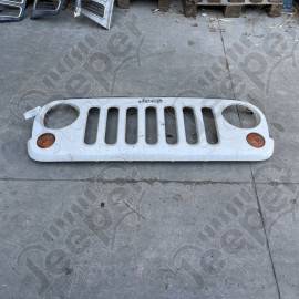 Occasion : Calandre blanche avec 2 clignotants pour Jeep Wrangler JK (2007-2018)