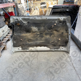Occasion : Capot moteur blanc (trou pour snorkel) pour Jeep Wrangler JK (2007-2018)