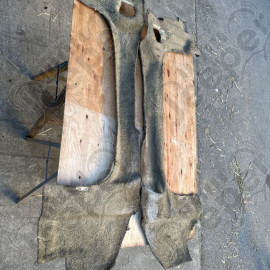 Occasion : Kit 2 bouts de moquette latéral avant couleur beige pour Jeep Wrangler YJ (1987-1995)