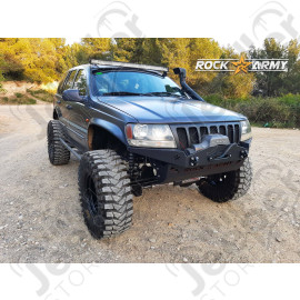 Pare chocs avant acier avec porte treuil (modèle XXT) Rock Army Jeep Grand Cherokee WJ, WG
