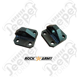 Kit de 2 supports pour manilles pour pare chocs Rock Army - PTG80X80