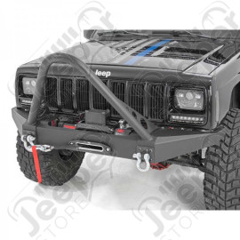 Barre supérieur Stinger pour pare chocs avant acier Rough Country pour Jeep Cherokee XJ - RC1055 / RC-1055