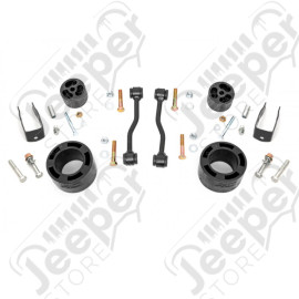 Kit réhausse avant avec cales +2.5" (+6.35cm) - Jeep Gladiator JT - RC63400 / RCK63400 / 63400