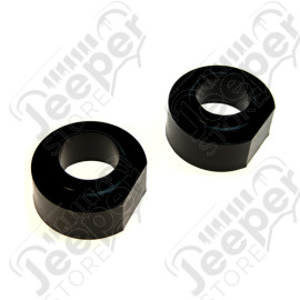 Kit de 2 cales en polyuréthane (+45mm) - Jeep Wrangler TJ, Cherokee XJ, Grand Cherokee ZJ / ZG