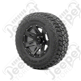 Pack de 5 roues complètes (montées et équilibrées) en 35/12.50R17 - entraxe: 5x127 - ET: +12 avec pneumatiques tout terrain