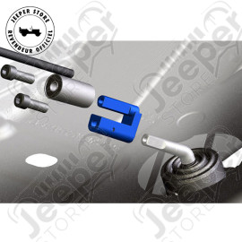 Adaptateur de levier de vitesses manuelle pour bodylift 1" à 1.25" Jeep Wrangler JK