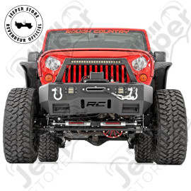 Double Amortisseur de direction renforcé - Jeep Wrangler JK - A partir de 2'' de réhausse minimum - JS99108DRC / RC87349