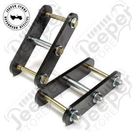Kit de jumelles rallongées avant +1.75" (+4.45cm) pour Jeep CJ5, CJ7 et CJ8
