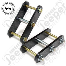 Kit de jumelles rallongées avant +1.75" (+4.45cm) pour Jeep CJ5, CJ7 et CJ8