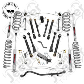 Kit réhausse +6" (+15.24cm) Short Arm X-Series Rough Country - Jeep Wrangler TJ - RCK66220 / RC662 / RC66220
