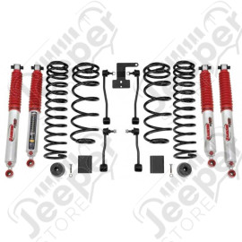Kit réhausse +3" (+7.50 cm) Rancho avec amortisseurs RS9000XL pour Jeep Wrangler JL Unlimited (4 portes) - RS66136BK + RS999065 x2 + RS999066 x2