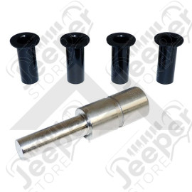 Kit de 4 douilles de charnières de portes (avec outils) pour Jeep CJ5, CJ7, CJ8, Wrangler YJ, TJ