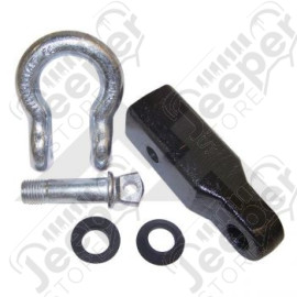 Kit crochet attelage US 2'' avec manille 3/4'' pour 4x4 (produit universel) - 1501.000 / RT33012